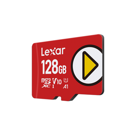 Карта памяти Lexar PLAY microSDXC 128GB UHS-I U3 V30 A2, R/W 160/100 МБ/с