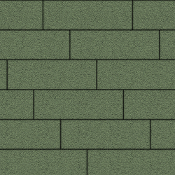 Тротуарная плитка ПРЯМОУГОЛЬНИК 750х250 мм - Гранит Зеленый