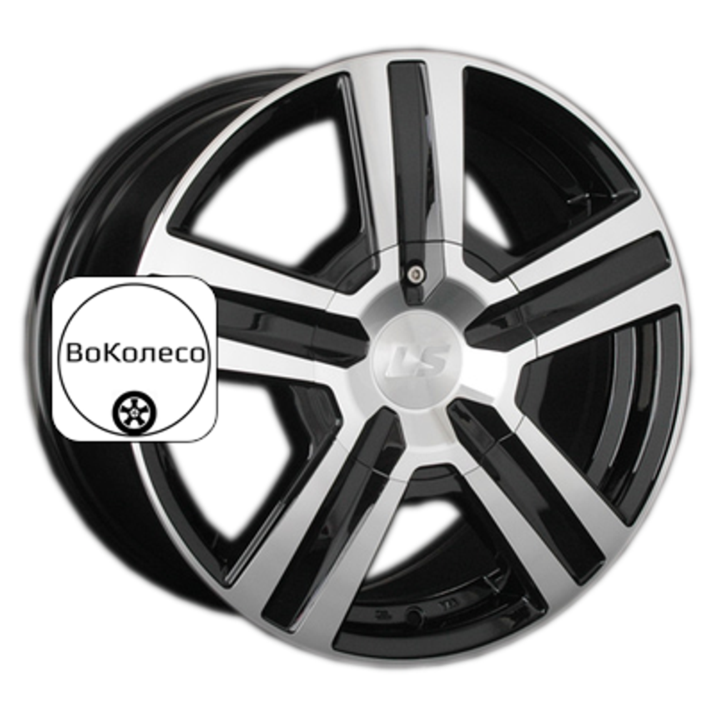 7x16/6x114,3 ET45 D66,1 794 BKF (конус, Колпак+лого) LS