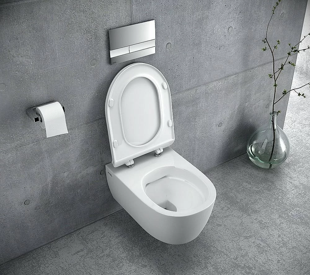 Унитаз подвесной Excellent Doto Pure Rim 54 CEEX.1404.545.WH безободковый, с крышкой микролифт