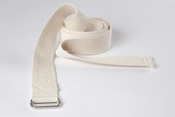 Ремень для йоги хлопковый Nature длиной 400 см Рамайога