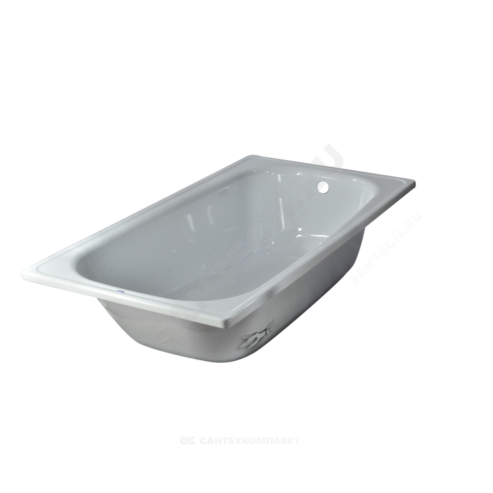 Ванна стальная Classic 170х75см в/к ножки White Wave (Караганда)