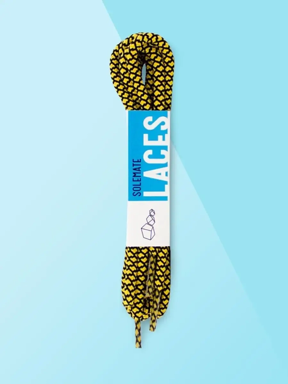Шнурки Solemate Laces Желто-Черного Цвета