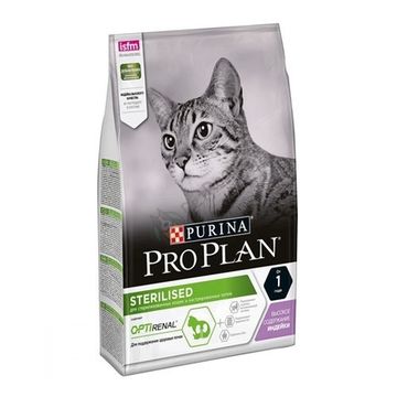 Pro Plan Adult Sterilised Индейка Сухой корм для взрослых стерилизованных кошек 12 кг