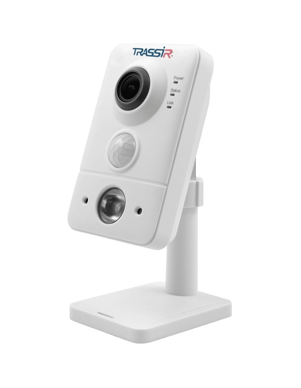 TRASSIR TR-D7121IR1 v6 1.9 Внутренняя 2Мп IP-камера с ИК-подсветкой. Матрица 1/2.7" CMOS, разрешение 2Мп