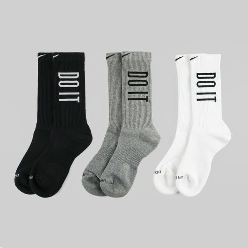 Носки Nike Everyday Plus Cushioned Training Crew 3PR артикул:CZ0505-902 - купить в магазине Дайс