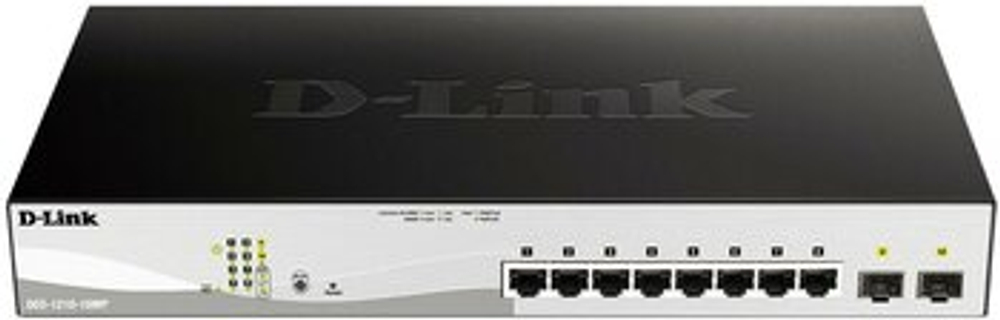 Сетевое оборудование D-Link DGS-1210-10MP