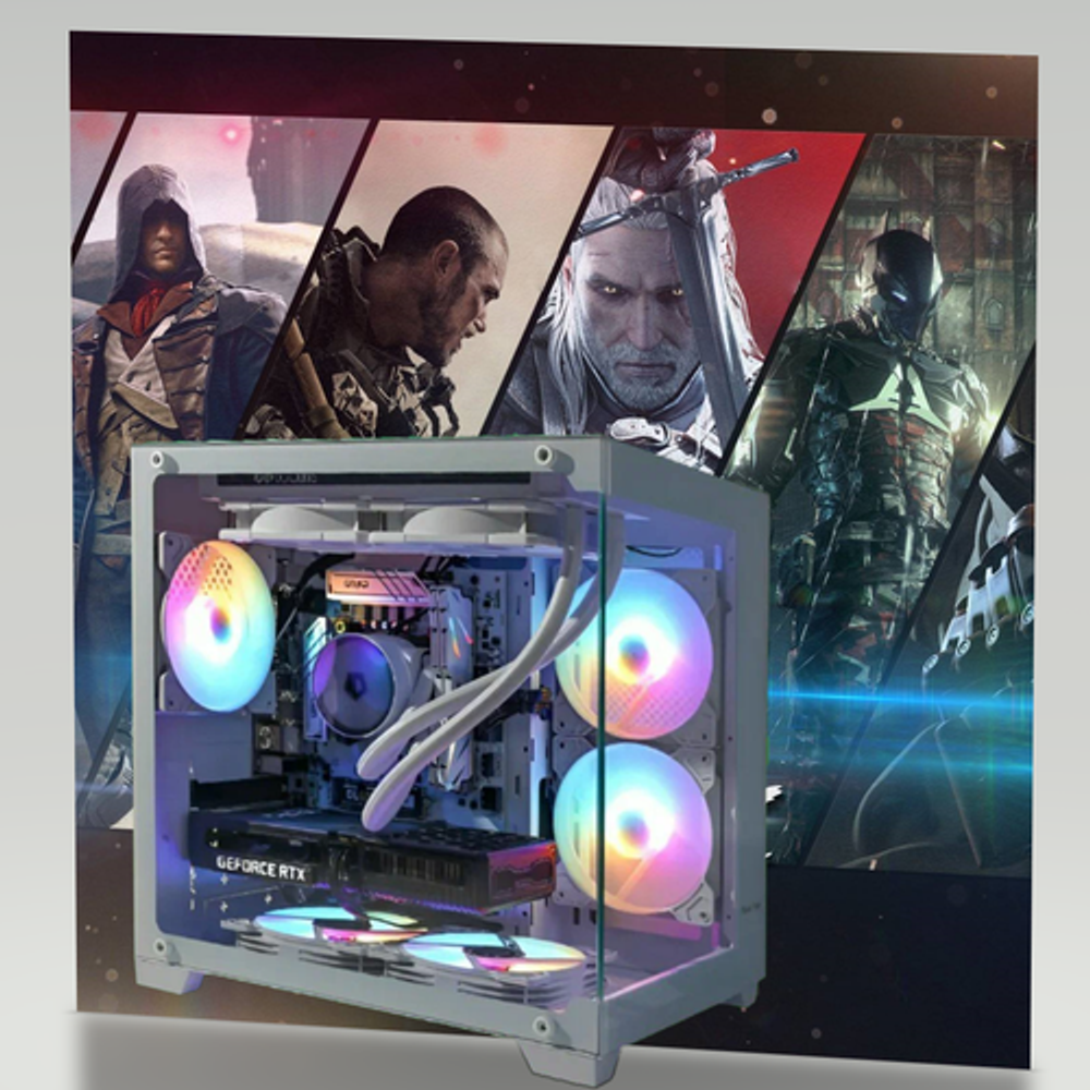 Мощный игровой компьютер (системный блок) Core i7 12700 12ядер /RTX4070 SUPER 12Gb / 32GB/ SSD 1TB+ 512GB/800W/Win 11 PRO