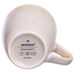 НАБОР КРУЖЕК BRONCO "CONCEPT" 4 ШТ. 355 МЛ БЕЖЕВЫЙ