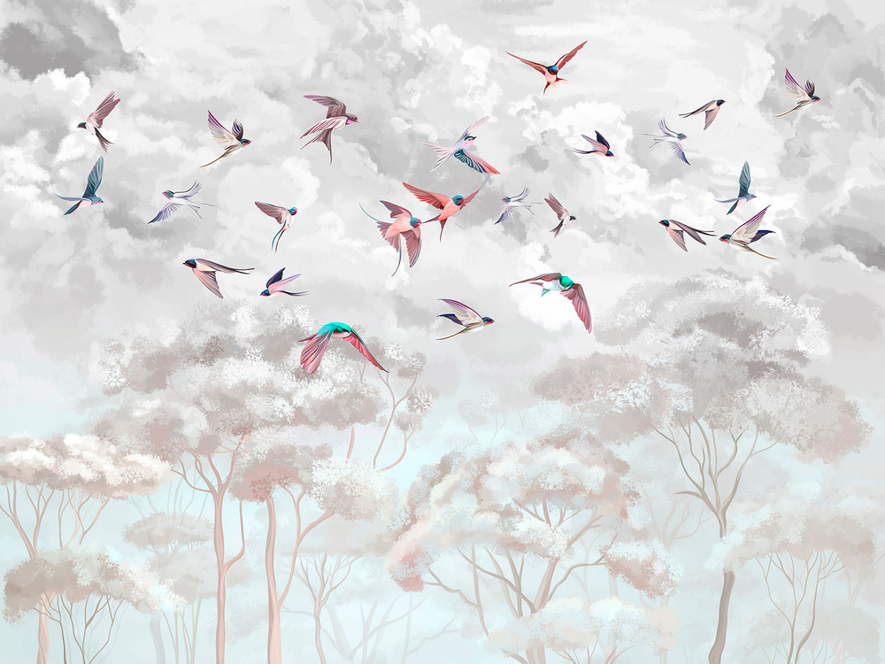 Дизайнерские обои Wall Street Fauna