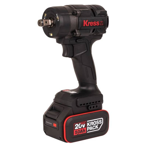 Гайковерт аккумуляторный ударный KRESS KH276, 2 акк, ЗУ, кейс