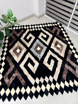 Покрывало меховое ковер из шкуры овчины