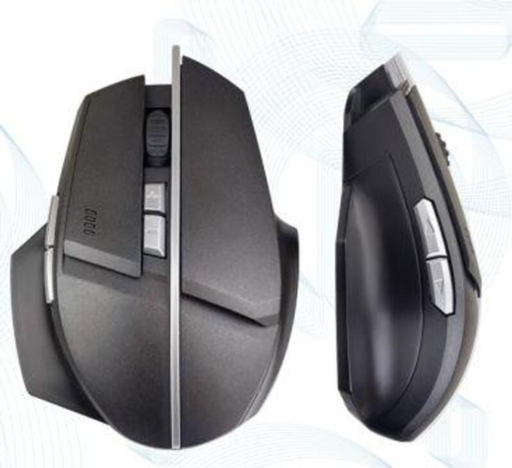 Мышь беспроводная  Perfeo "CONCEPT" 7 кн., Game Design, DPI 800-1600, USB, чёрн.