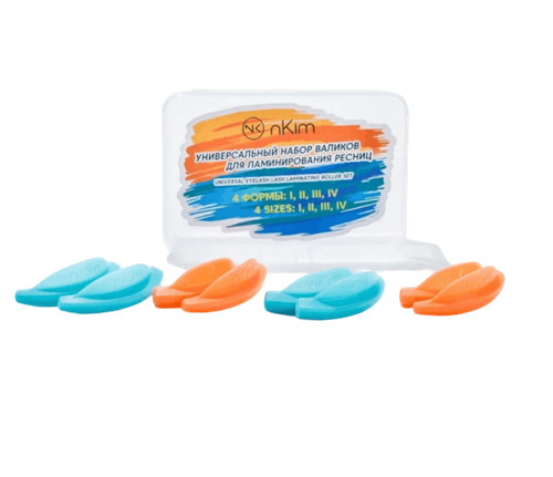 Универсальный набор валиков из силикона средней жесткости nKIM