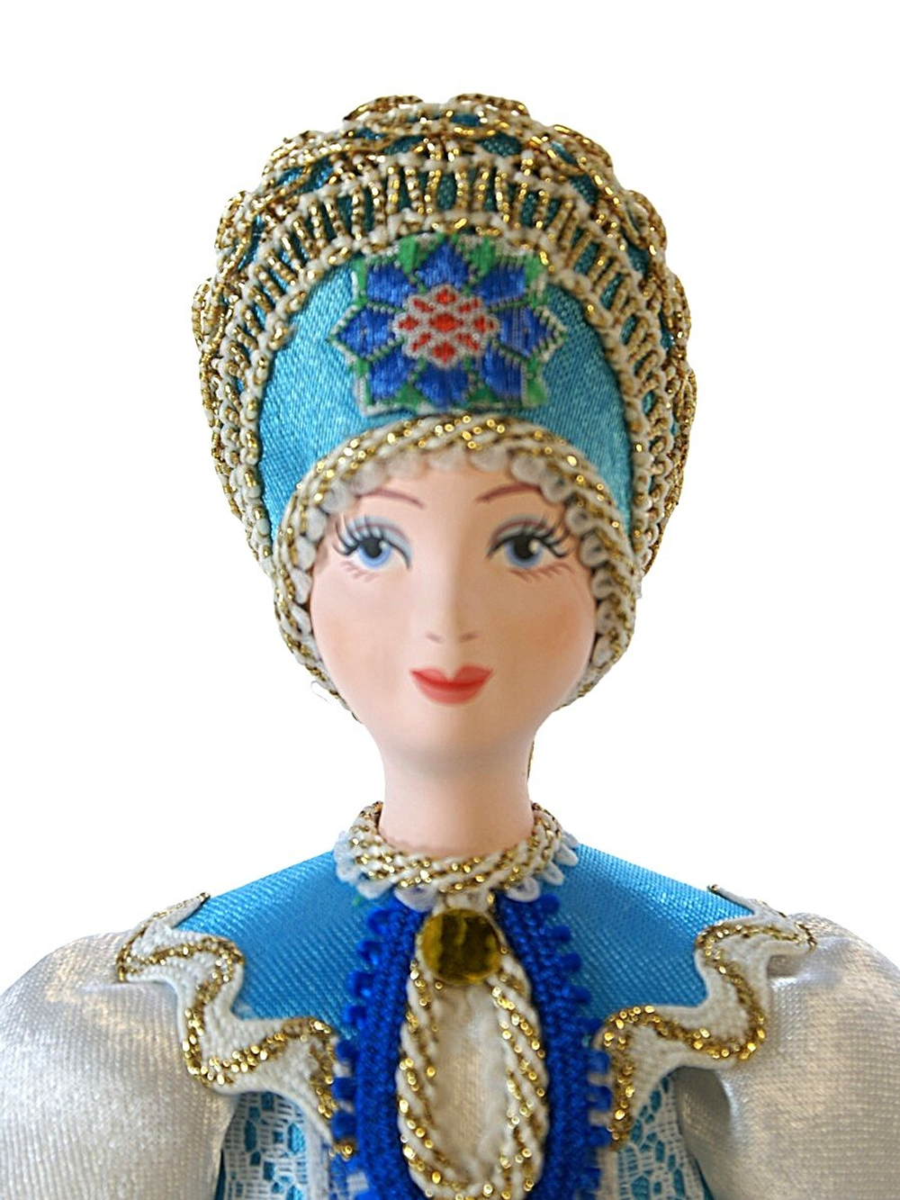 Кукла интерьерная. Девушка в традиционном русском костюме.