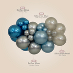 Шар 24" Арктический голубой, шелк / Silk Artic Blue 839