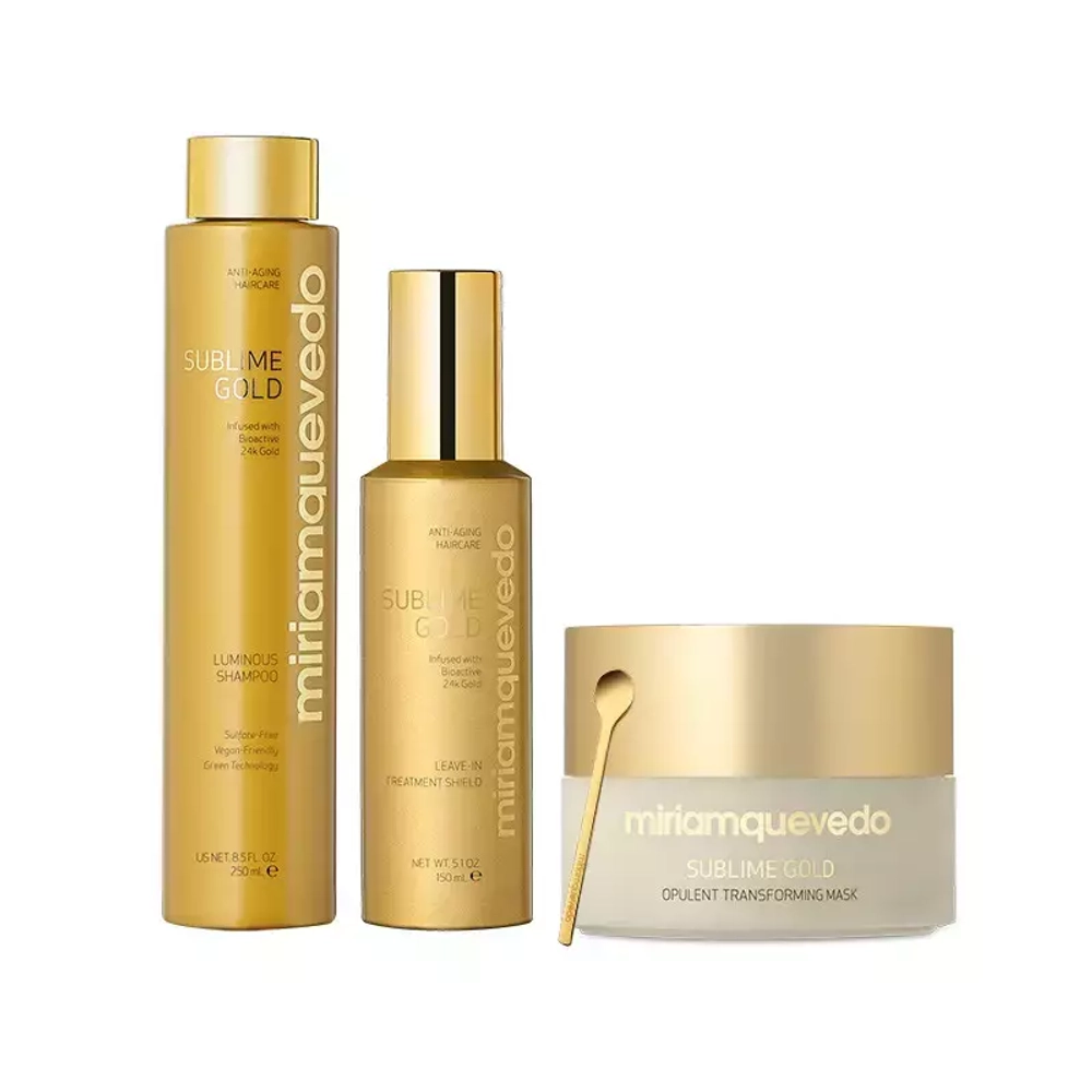 MIRIAMQUEVEDO SUBLIME GOLD LUXURY RITUAL GIFT SET