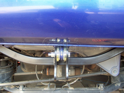 Фаркоп оцинкованный Galia H017A для Honda HR-V 1999-2001(паспорт и сертификат в комплекте)(без электрики)