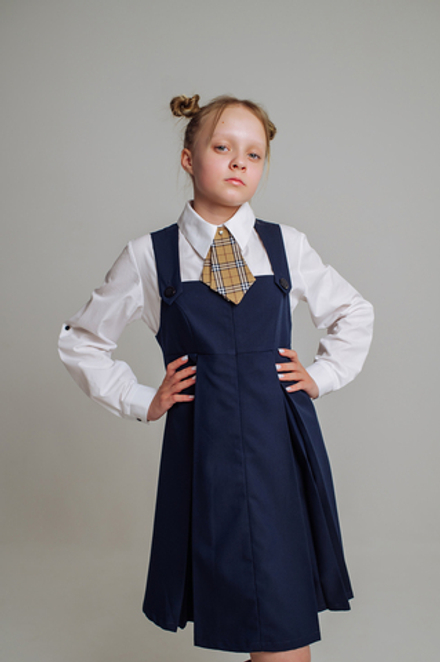 Сарафан д/д "Лидер" синий