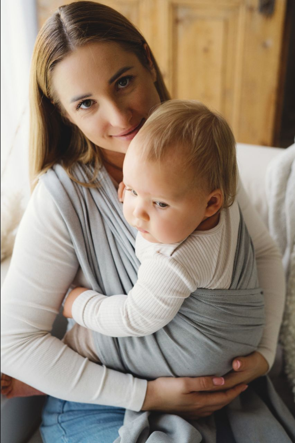 Слинг-шарф «Жемчужный беж»