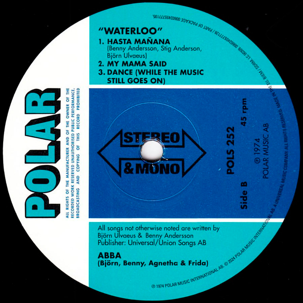 ABBA / Waterloo (50th Anniversary Edition)(2LP)