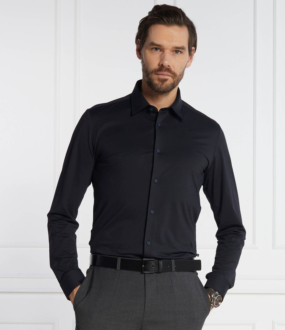 Рубашка P-ROAN-kent BOSS BLACK - темно-синий(50497451)