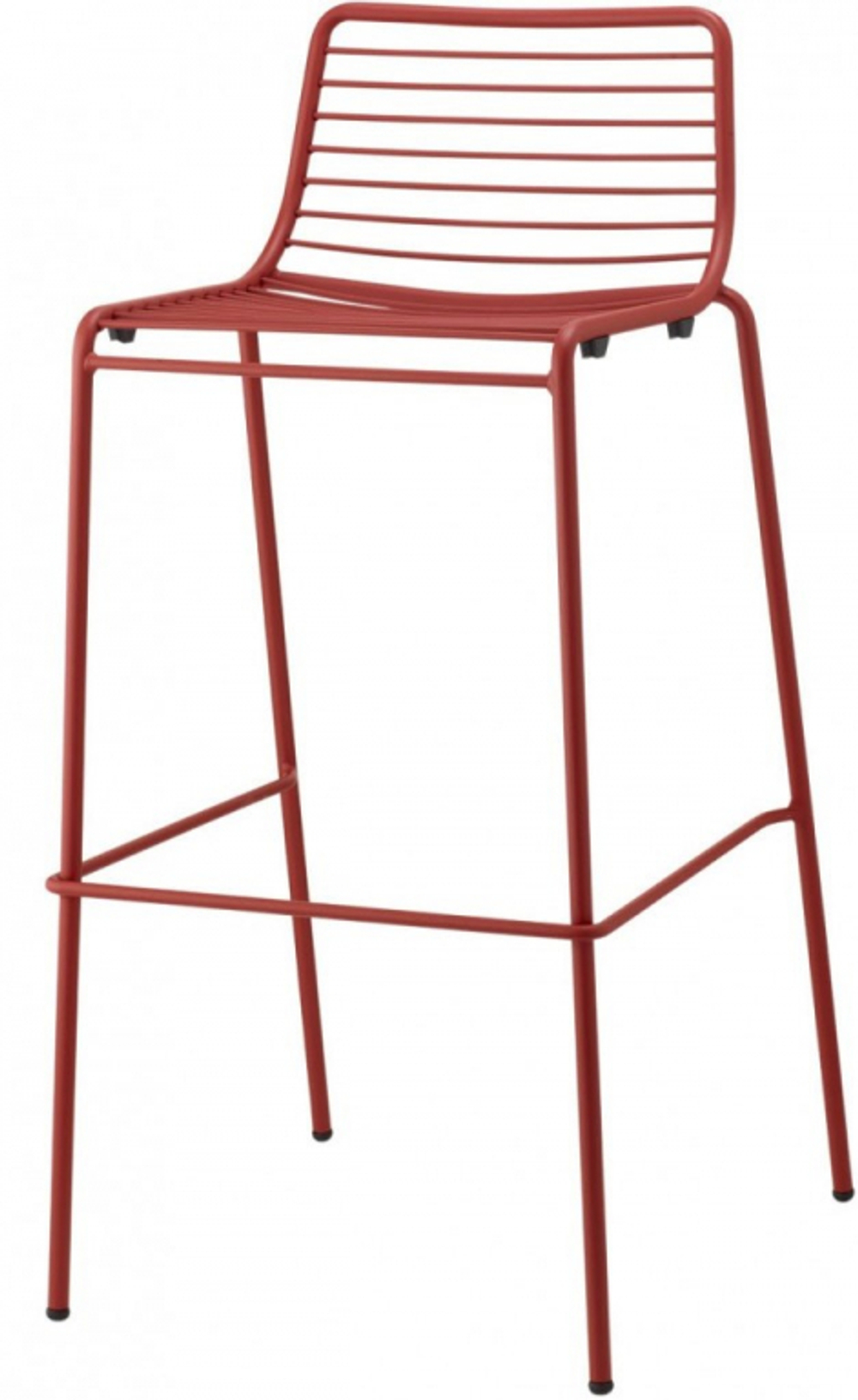 Стул барный металлический Scab Design Summer, красный