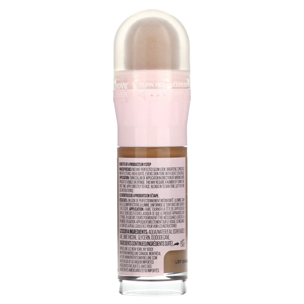 Maybelline, Instant Age Rewind, перфектор для сияющего макияжа 4-в-1, 02 Medium, 20 мл (0,68 жидк. унц.)