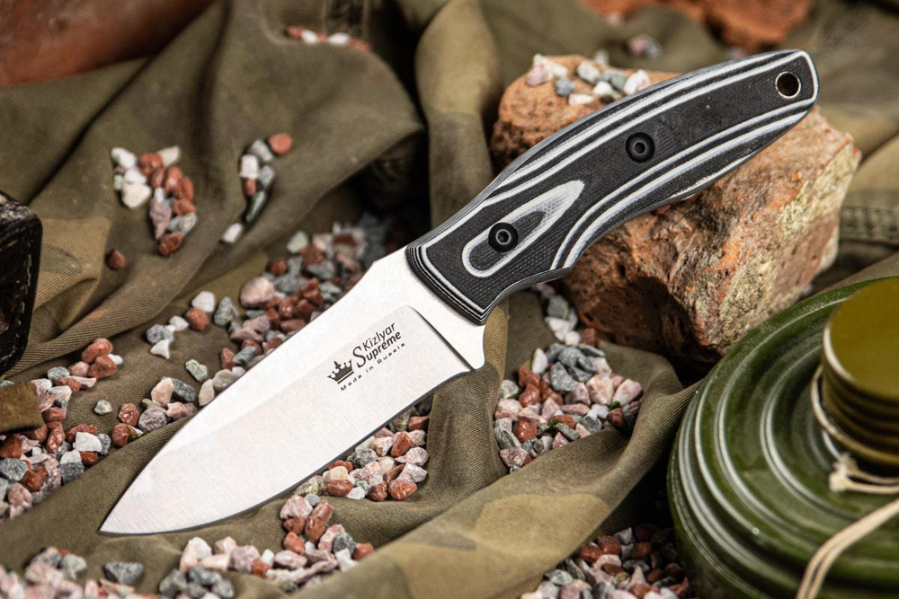 Туристический нож Urban AUS-8 StoneWash G10