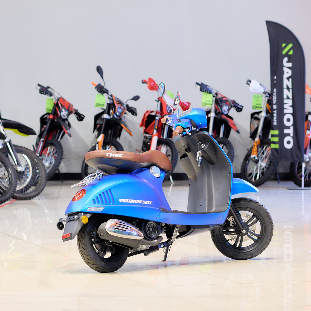 Скутер TMBK SCOOTER PORTOFINO 50cc Blue