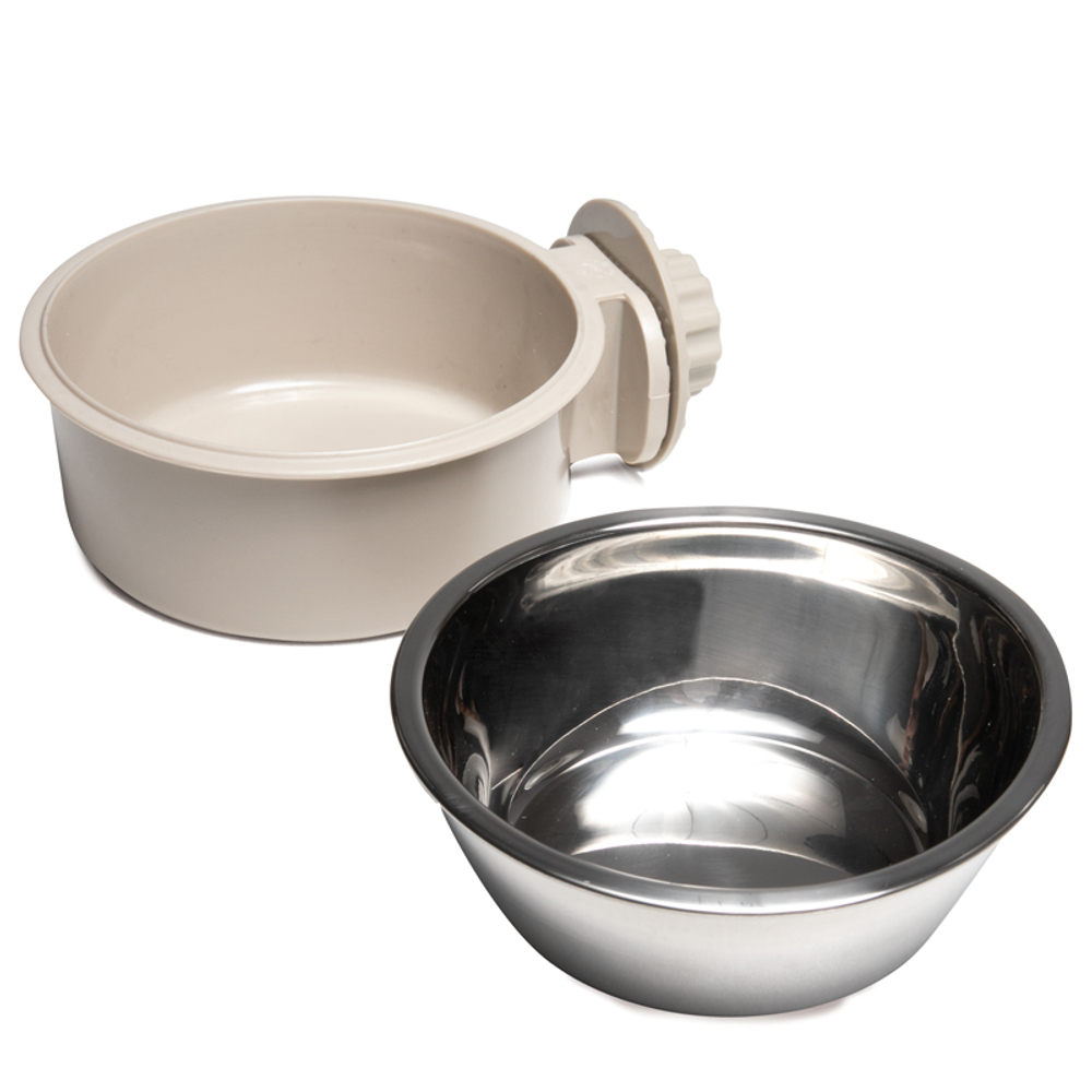 Миска подвесная с пластиковым держ.Прохлада,0,22л