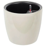 Кашпо АНФА D280мм с вставкой и с автополивом Кремовый