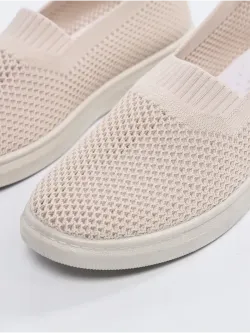 Мокасины летние текстильные