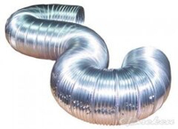 Гибкий воздуховод алюминиевый NEERA d150 (1-3 м), 80мкр, 15ВА