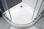 Душевой уголок Cezares Molveno 130x100 MOLVENO-RH-2-130/100-C-Cr-IV стекло прозрачное/профиль хром