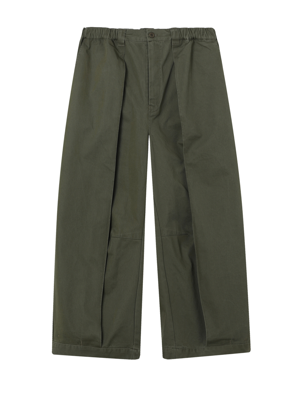 Мужские Брюки Deep Tuck Wide Chino