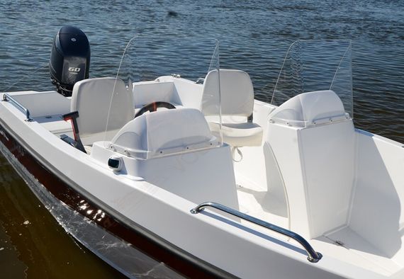 Алюминиевый катер SCANDIC HAVET 480 AL (белый)