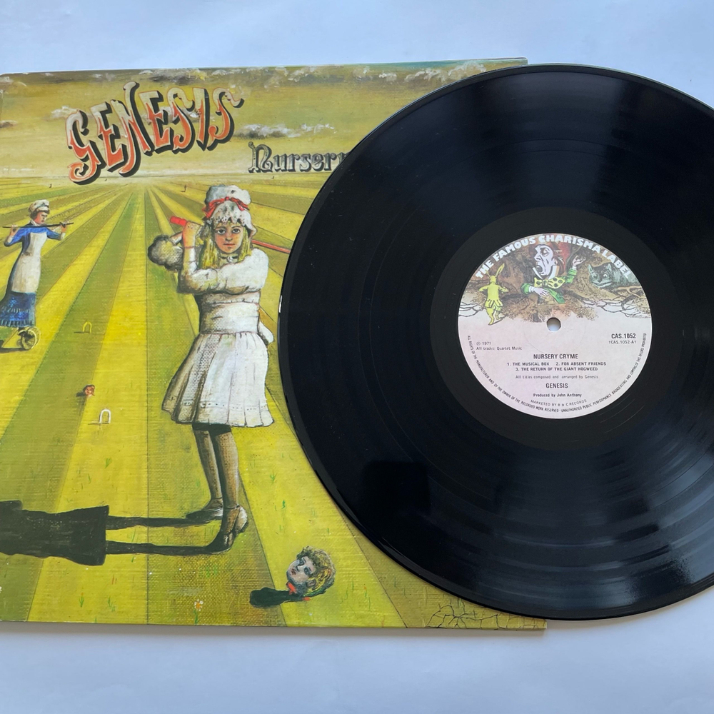 Винтажная виниловая пластинка LP Genesis Nursery Cryme (Англия 1978)