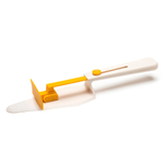 Лопатка для торта cakedozer желтая