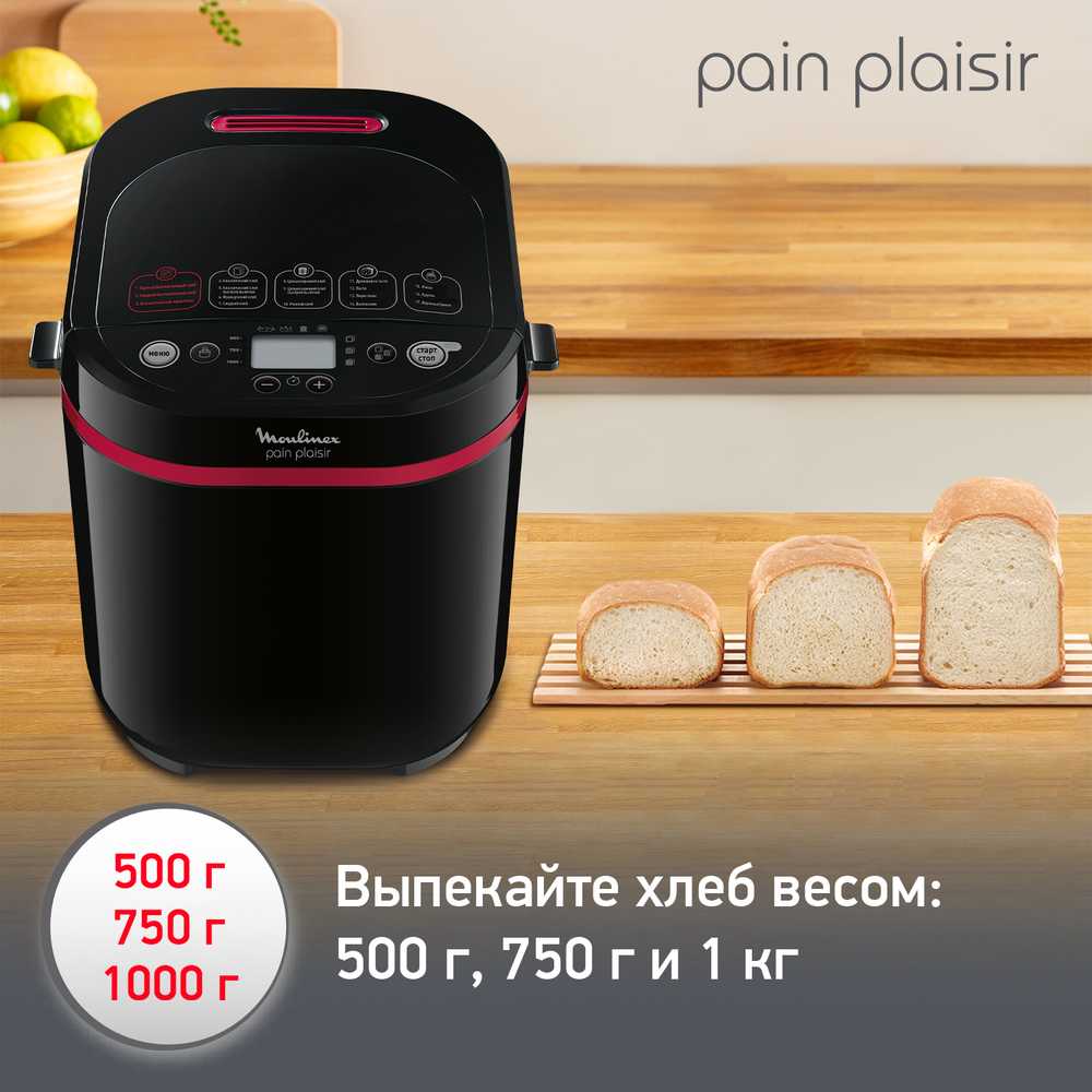 Хлебопечка Moulinex Pain & Plaisir OW220830
