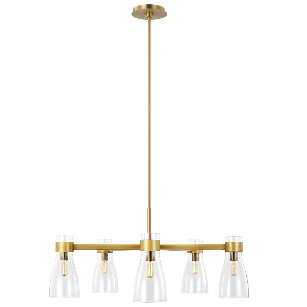 Люстра Visual Comfort Moritz Five Light Chandelier