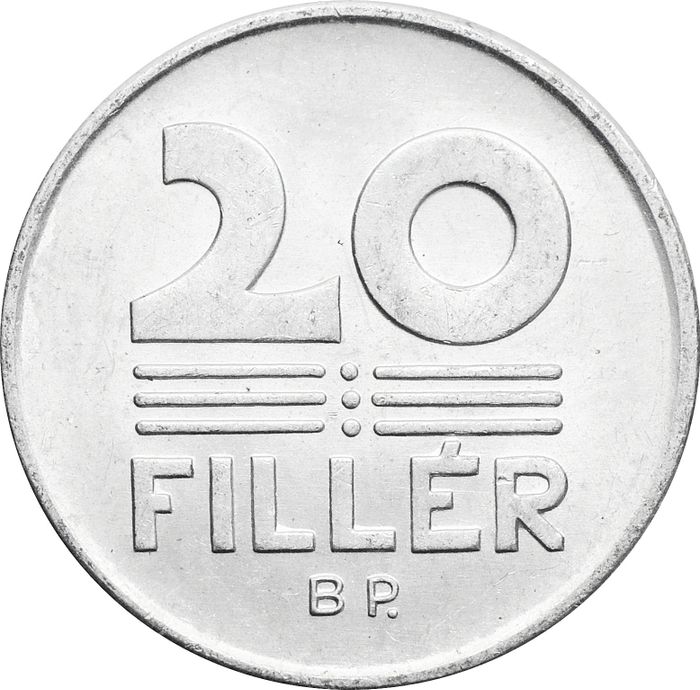 20 филлеров 1971 Венгрия