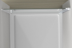 Душевая дверь Alpha VDP-3AL900CL , хром, стекло прозрачное