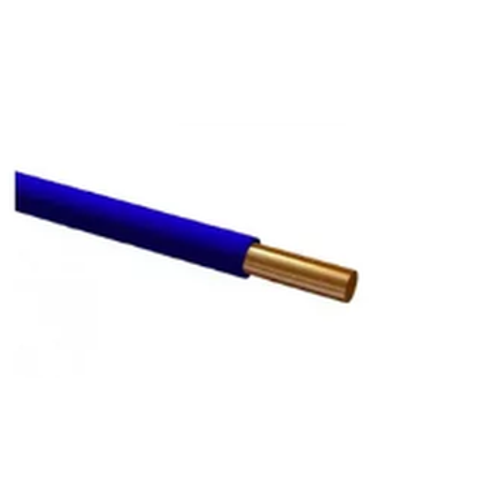 Провод медный ПуВ 2,5 (ПВ-1 2,5) синий (бухта 10) (кратно 10)