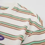 Футболка YMKASHIX Nineties Бело-Зелено-Коричневая