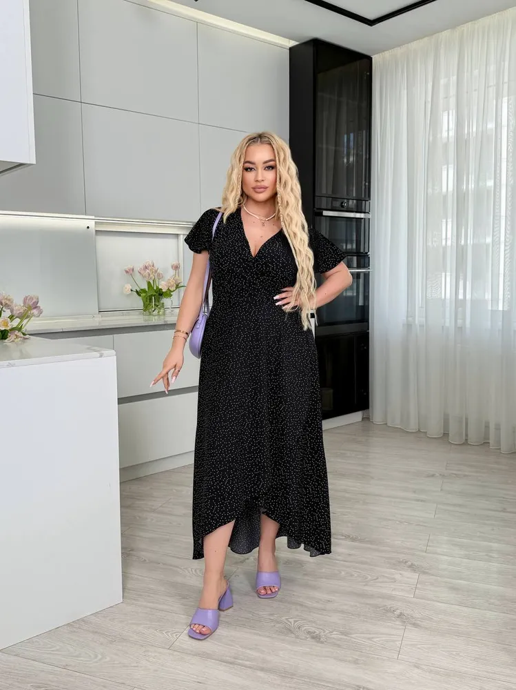 Платье на запах УК-1964-11 Фабрика Моды