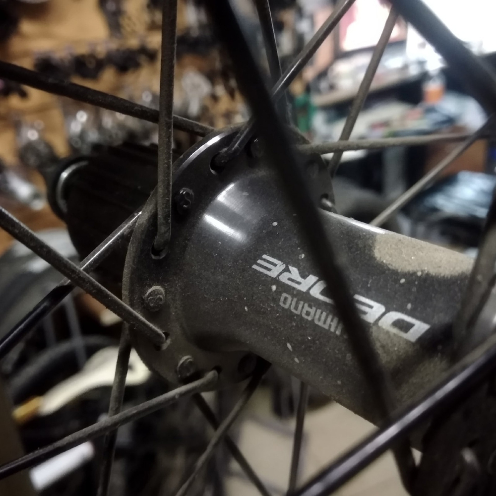 Заднее колесо Shimano SLX M7000 135xQR