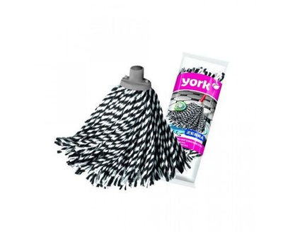 Насадка МОП для швабры веревочная хлопок (юбка) длина 25см Зебра 73060 York