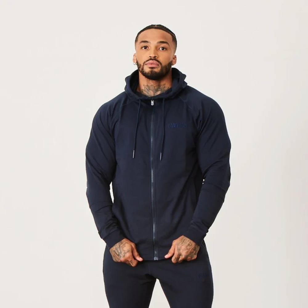 Кофта VANQUISH Eclipse Zip Hoodie Navy Blue