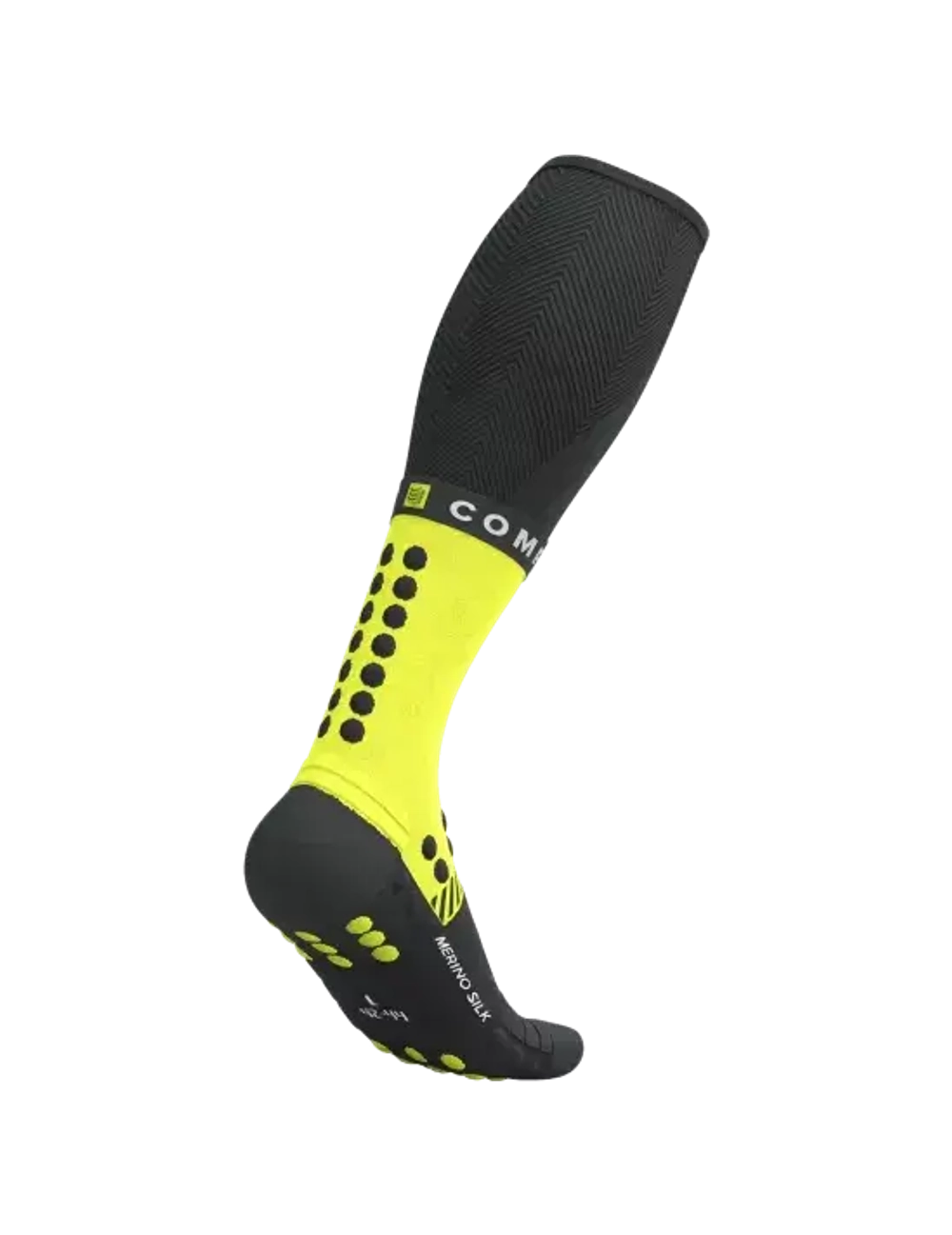 Гольфы Winter Run Black/Safe Yellow